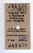 Bilet ulgowy PKP Karlino - Kołobrzeg