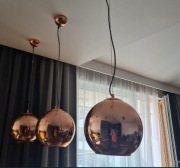 Lampy Bolla miedziane 3szt
