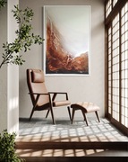 Obraz duży 120x60 abstrakcja brąz beż dekoracja 