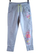 Bawełniane dziewczęce spodnie dresowe Kids rozmiar 122/128