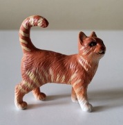 Safari Ltd kot pręgowany tabby cat model wycofany z 2018 r.