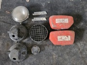 Części do Jawa 350 Ts Delux Logo Emblemat na zbiornik Puszki Lampa Korek 