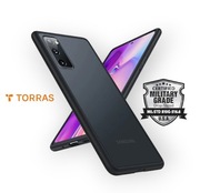 Etui Samsung Galaxy S20 FE Torras, wojskowe, matowe, czarne