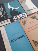 Programy teatralne z czasów PRL zestaw 5szt
