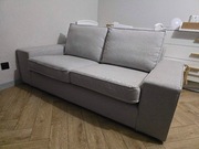 KIVIK Sofa 2-osobowa, Tibbleby beżowy/szary