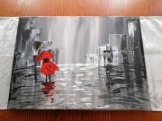 Obraz Dziewczynka z parasolem