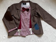 Elegancka bluzka marynarka 110 3/5 lat mucha święta elegancka