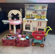 Zabawki kuchnia i przewijak