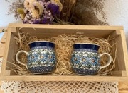 Kubek kubki ceramika Bolesławiec Ceramika Artystyczna