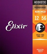 Struny Elixir NanoWeb Phosphor Bronze 12-56 16007