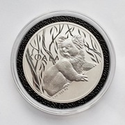 Srebrna moneta KOALA RAM 2024 1 uncja srebra 1 oz SREBRO 25k 1. z serii