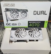 ASUS RTX 4070 DUAL OC WHITE 12GB GDDR6X