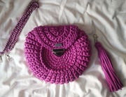 Torebka Oreo,torebka na szydełku, handmade