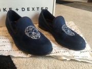 Buty Duke & Dexter Crystal Skull Blue