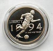 50 cent 1984 P World Cup PROOF half dollar UNC Stan !!! 