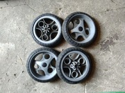 Kółka plastykowe do wózka dziecięcego