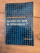 Jean-Paul Sartre Qu'est-ce que la littérature ?