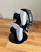 Stojak na dwa pady i słuchawki