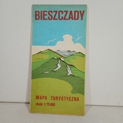 Bieszczady Mapa turystyczna skala 1: 75 000 -