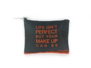 Kosmetyczka SHISEIDO czarna materiałowa mała