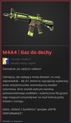 Skin CSGO M4A4 | Gaz do dechy