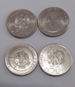 monety 50 zł World Food Day 1981, sztuki 4