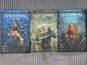 Wiedźmin  tom 1-3  na podstawie opowiadań Andrzeja Sapkowskiego