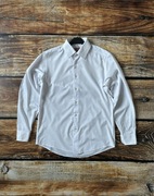 Horse Riders koszula męska biała slim rozmiar 40 elegancka bawełna modna