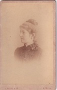 Cabinet card, Berlin 1886