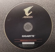 Płyta CD GIGABYTE STEROWNIKI