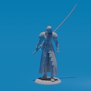 Figurka Sephiroth z Final Fantasy