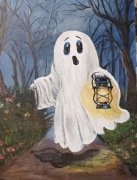 Obraz na Halloween: Duszek 