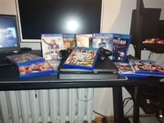 Ps4 slim 500 GB dwa pady i 11 gier