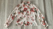 Koszula bluzka w róże M
