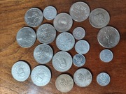 Stare polskie monety 20x różne roczniki