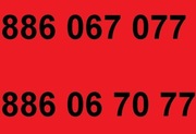 886 067 077 Starter Heyah złoty numer 886 06 70 77
