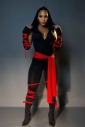 Kostium dla kobiety Halloween zestaw Ninja S/M FashionNova