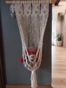 Półka, siatka na zabawki ,makrama 50 x 96 