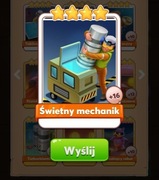 Świetny mechanik / Coin Master karty