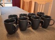 Kubki czarne z Ikea 8 szt. 
