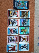 Marvel Mission Arena karty 10 kart Groot Rocket Iron Man...