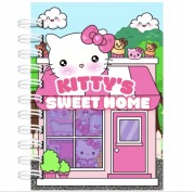 Książka na rzepy Hello Kitty Słodki Domek