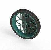 KLAPA ZWROTNA 125 mm DO OKAPU PRZEPUSTNICA