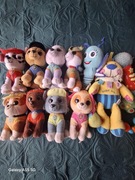 Zestaw maskotek psi patrol. 