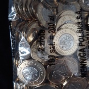 2 zł 2022 r. Woreczek 100 sztuk MW