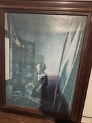 Obraz Dziewczyna czytająca list