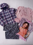 SUPER ZESTAW UBRAŃ DLA DZIEWCZYNKI 13 SZTUK  7-8 LAT 128