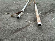 Rura stalowa rury stalowe fi 46mm na dowolny wymiar dł 50cm 1 szt