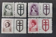 91. Fi 485-488 - seria-4 znaczki  - 1948 r.