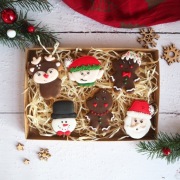 Pierniczki dekoracyjne świąteczne zestaw